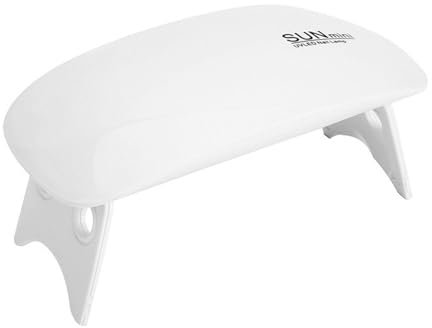 yufana Lámpara de Uñas LED Portátil, Lámparas UV Portátiles, Pequeña Lámpara de Uñas, Secador de Uñas USB Portátil, Herramientas de Manicura para Esmalte de Uñas, Principiantes, Profesionales