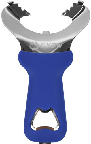CYDW Einmachglas-Öffner ohne Deckelbeulen oder Beschädigungen, Dosenöffner, manuell, vielseitig einsetzbar, einfach zu drehen, manueller Handentferner, Werkzeug und Flaschenöffner, hergestellt für ein