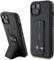 BMW BMHCP15SGSPCCK Hülle für iPhone 15 6.1 Schwarz hardcase Grip Stand Smooth & Carbon