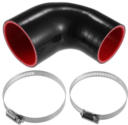 QUARKZMAN 1 Ensemble De Tuyau En Silicone Coudé À 90° Avec Un Diamètre Intérieur De 63Mm À 76Mm (2,48 À 2,99)