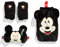 Skinnydip Set de regalo con botella de agua caliente de Disney - Set de 3 piezas de Mickey Mouse - Antifaz, calcetines esponjosos y botella de agua caliente - con bonitos detalles bordados