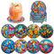 MOGTAA 8 STK Diamond Painting Untersetzer mit Halter, Diamond Painting Schmetterling, Diamant Malerei Set Bilder Erwachsene Kinder, Landschaft Diamant Tassenuntersetzer mit Kork, für Home Dekor