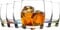 Acense 6X 290ml Multicolour Adora Tumbler Glasses – Stylish Stemless Glasses for Water, Whiskey, Wine, Gin, Juice, and Cocktails