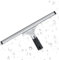vvhippo Duschabzieher 30 cm, Professioneller Abzieher Dusche mit Gummilippe, Schwarz Fensterabzieher, Fensterputzer Kann Aufgehängt Werden, für Glas, Spiegel, Fenster, Badezimmer, Fliese