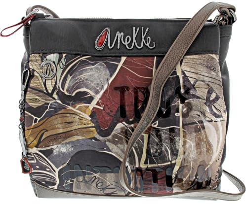 Anekke Dreamverse Imaginary 3 Compartment Crossbody Bag Multicolor