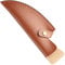 1 Pc Knife Sheath, Cowhide Knife Sheath for 6 Inch Boning Knife,Leather Knife Sleeve, Knife Sheaths, Handmade Leather Sheath, 6-inch Cowhide Sheath (Brown)
