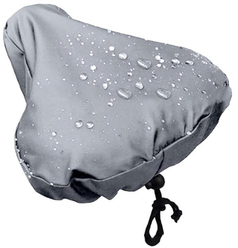 Regenschutz für Fahrradsitz, Fahrradsitzbezug, Fahrradsattelbezug für Regen, Fahrradsattelbezug mit Kordelzug, Fahrradsattelbezug