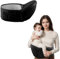 Noir Porte-Bébé pour Siège de Hanche avec Poches, Ergonomique Porte-Bébé Assise Hipseat, Réglable Bébé Ventral Taille Tabouret pour Nouveau-Né Bébés Tout-petits âgés de 0 à 36 Mois