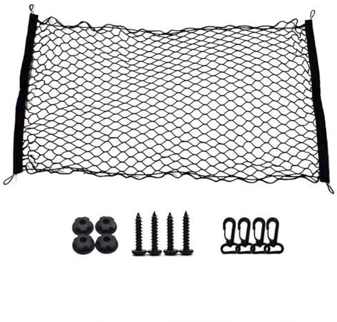 yinmeichun Gepäcknetz Auto für Opel Insignia B 2017-2023 2024 2025 B, Kofferraum Netz -Kofferraumnetz Auto, Gepäcknetz -Kofferraumnetz -Mit Flexiblem Design - Hält Gegenstände Fest Und Sicher,A