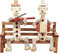 GARTENFIGUREN STECKER HARMONIST auf Bank Gartenfigur Deko 60x54