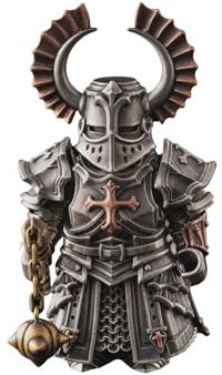 COPPERTIST.WU Soldat/General Figur Statue Ornament Craft Collection für Zuhause Wohnzimmer Büro (Kreuzfahrer)