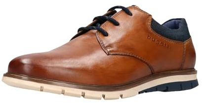 bugatti Herren -Halbschuhe, 333-9711W, Cognac, 44