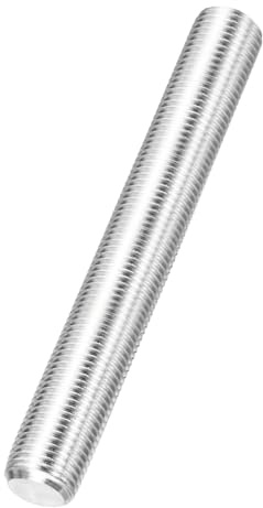 QUARKZMAN Vollgewindestange M16 X 1 5mm Gewindestangen 100mm/4 Lange | Steigung 304 Edelstahl Rechtsgewinde Feingewindestangen Befestigungselemente für Ankerbolzen Aufhänger Klemmen U-Bolzen