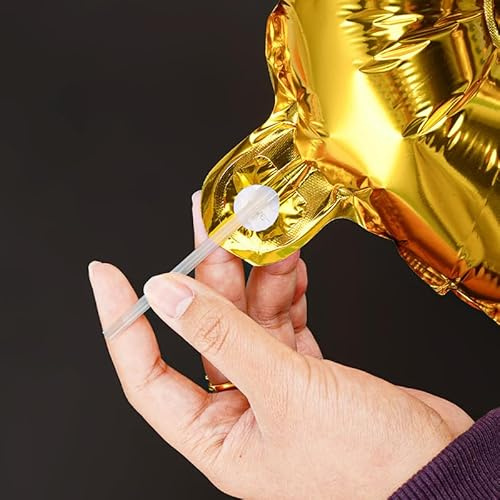 Cannucce Trasparenti per Soffiare Accessori Essenziali Palloncini Gonfiare in Foil Plastica Leggere Decorazioni di Feste Matrimoni e Eventi Festivi