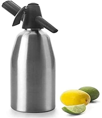 IBILI SIFON DE Soda 800 ML, Stainless Steel, Silver, 30 x 30 x 30 cm, 6 unità