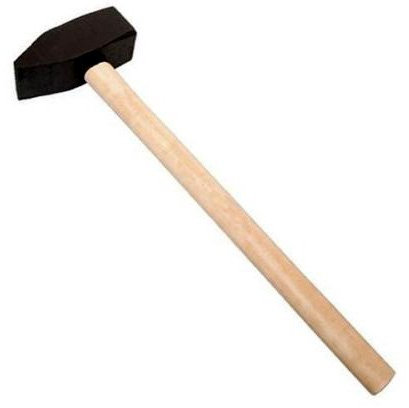 Hammer Vorschlaghammer Schlosserhammer Holzstiel 4 KG
