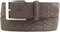Gürtel mit Pythonprägung 4 cm | Leder-Gürtel für Damen Herren 40mm Schlangen-Optik |Schlangen-Muster Python-Muster | Braun 105cm