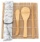 TOPINCN 9Pcs/Set Bamboo Sushi Kit Includes 2 Rolling Mats, 5 Pairs of Chopsticks with Storage Bag, Paddle, Spreader Beginner Sushi Making DIY Kit
