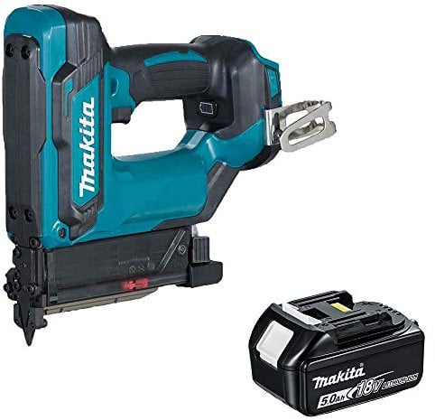 Makita DPT353Z Cordless LXT 18V 23 Gauge Pin Nailer 1 x 5Ah Battery BL1850
