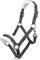 Posten Halfter-11796 dunkelgrau Warmblut