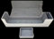 docsmagic.de Premium Magnetic Tray Long Box White Large - Card Deck Storage - Caja Blanco