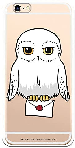 Personalaizer Original-Schutzhülle kompatibel mit iPhone 6 oder 6S mit einem Harry Potter Hedwig-Design