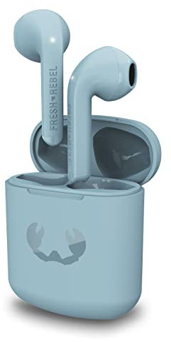 Fresh ´N Rebel Auricolari True Wireless con 24 Ore di Riproduzione, Controllo touch e Assistente vocale (Twins 1, Dusky Blue)
