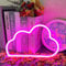 UExnkj-Y LED Neonlicht Zeichen Wolke Neon Light Rosa Neonlicht Schilder Neon Wand Dekor Schild LED Cloud für Kinderzimmer LED Neon Schild für Party Weihnachtsbar