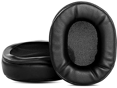 TaiZiChangQin Upgrade Ear Pads Ear Cushions Replacement Compatible with ASUS Vulcan Pro Rog Gaming Stereo Headphone ( Protein Leather Black )