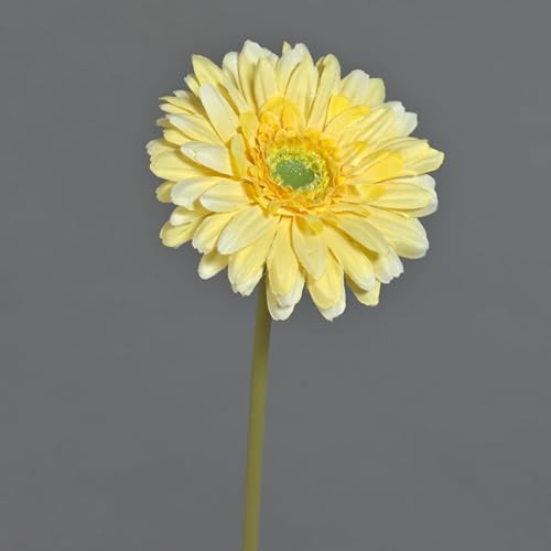 artplants.de Künstliche Blume Gerbera QIUDONG, gelb, 50 cm - Künstliche Stielblume