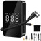 Tyre Inflator Air Compressor,Lvelfe Portable Air Compressor with 40CM Air Hoses,6000mAh Car Tyre Pump with LED Display 150PSI,LED Light,Inflating for Car/Bike/Ball/Swimming Rings