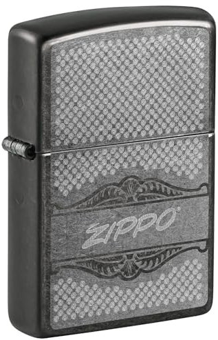 Zippo Briquet Tempête - Design Vintage - Rouge Anodisé, Gravure Laser - Rechargeable, Garanti à Vie - Flamme Ajustable - Boîte Cadeau - Métal - Fabriqué aux USA, Unique