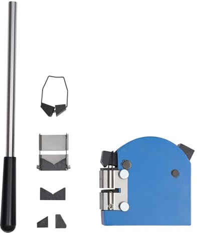 Metall Streckmaschine Stauch- und Streckgerät mit Griff SS18 Eisen Blech manuelle Kante Rollen und Pressen Maschine 1,5 mm