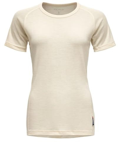 Devold Lauparen Merino 190 Base Tee Wmn, M, raw White 010A