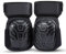 M.J COMFY-LIFE Professional Knee Pads for Work & Gardening - Heavy Duty Gel Cushioned Kneecap Protectors with Foam Padding - Durable Construction/Gardening Knee Pads for Men & Women (Black)