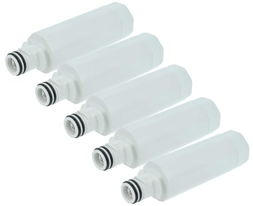 vhbw 5x Wasserfilter Filterkartusche Filter Ersatz für LG ADQ74793501 | LT1000P für Kühlschrank