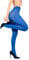 sofsy Collant Femme en Microfibre Opaque – Collant Femme Indéchirable de 40 deniers Royal Blue Bleu impérial - Large