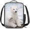 PrelerDIY Baby Polar Bear Lunch Box Food Bag Picnic Pouch Insulated Lunch Bag for Teenage Boys Girls School Beach