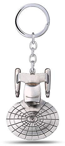 Mintuan Porte-clés pour voiture Chaveiro Llavevos Motif Star Wars Trek vaisseau spatial Uss Vengeance