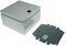 Rittal KX Stahl Wandgehäuse RAL 7035, grau IP66, HxBxT 200 mm x 200 mm x 120mm