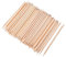 PROFICO 15 Stück Holzstäbchen | Orange Holz Sticks | Nagelhautschieber für Maniküre Pediküre | Manikürstäbchen Nagelhautpflege