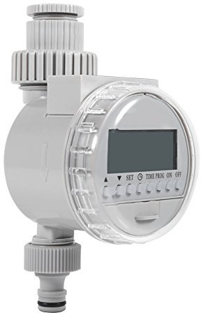 Temporizador de riego con Temporizador de Agua Solar, Temporizador de Grifo de Manguera Digital Controlador de aspersor programable para Sistema de riego automático de jardín