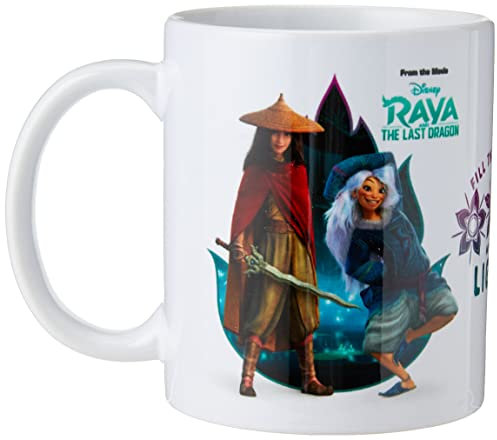 Raya and The Last Dragon (Fill The World With Light) Mug Tazza da caffè, Ceramica