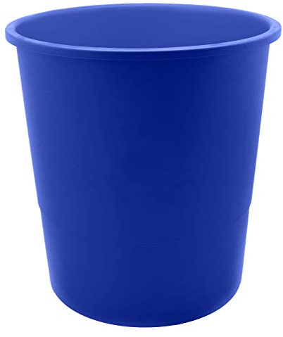 Poubelle + Mab 12 L couleur bleue