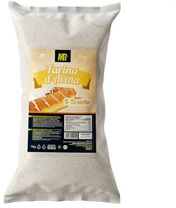 MG Food Farina di Avena Aromatizzata al gusto K-Brioche - 1kg