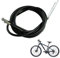 Fahrrad Bremskabel, Bremszug Gangschaltung Schaltkabel, Vorderes Und Hinteres Bremszugset Für Mtb Rennrad Und Gewöhnliches Fahrrad (1 Paar)
