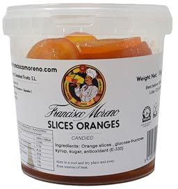 Francisco Moreno Candied Orange Discs - 1kg