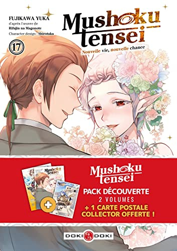 Pack Mushoku Tensei-vol. 17 / Mushoku Tensei-vol. 01 + carte postale: Avec 1 carte postale offerte