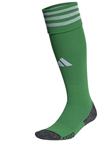 adidas Unisex Adi 23 Socks, Team Green/White, 13-14.5