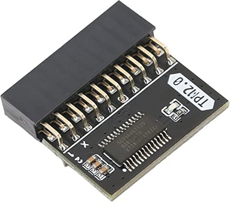 Módulo de Seguridad de Cifrado TPM 2.0, Chip TPM 2.0 de 20 Pines 2x10P, Reemplazo del Módulo de Procesador Criptográfico Gigabyte TPM de Paso de 2,54 Mm para Gigabyte para ASUS